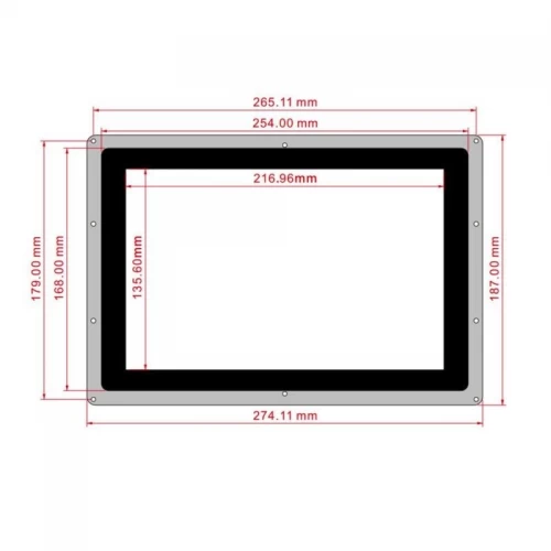Q1B 10.1 Inch Standard 40 Pin HD (1366x768) Matt/Glossy Asus Supported Notebook Display Display